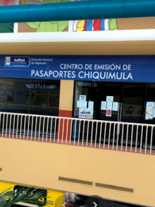 Migración Centro de Emisión de Pasaportes Pradera Chiquimula